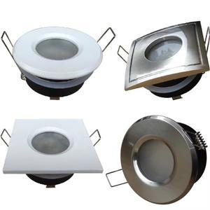 천장 조명 7w 욕실 gu5.3 라운드 gu10 mr16 스포트라이트 고정 매립형 방수 ip65 led 통