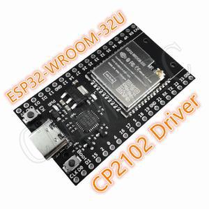ESP32 TYPE C USB CP2 02 WIFI + 블루투스 초저전력 듀얼 코어 DEVKITC_V4 호환 ESP WROOM 32U 확장 보드