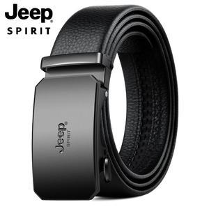 JEEP SPIRIT 남자벨트 자동 버클 가죽 정장 벨트 허리띠OM18CD996BT0518