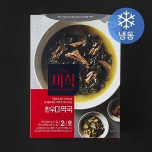 더미식 한우미역국 2인분 (냉동), 700g, 1개 one option