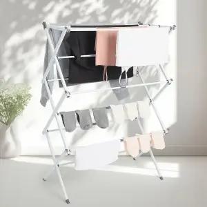 확장형 접이식 빨래건조대
