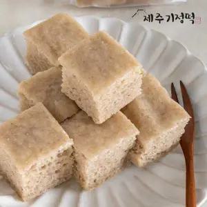 [제주기정떡] 자연발효 건강떡 보리한판 1.9kg (64조각)