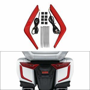 바이크 오토바이 LED 후면 새들백 라이트 액센트  혼다 호환호환 골드윙 1800 GL1800 -2024 레드 스모크 클