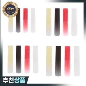 수지 플라스틱 색소폰 리드 목관 악기 부품  클라리넷/소프라노/알토/테너 색소폰 4 가지