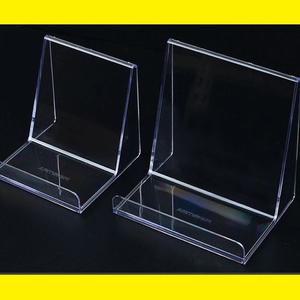 매장 다용도 경사용 핸드폰 스탠드 아크릴 진열대 택 핸드폰거치 매장진열 가게진열 상품진열