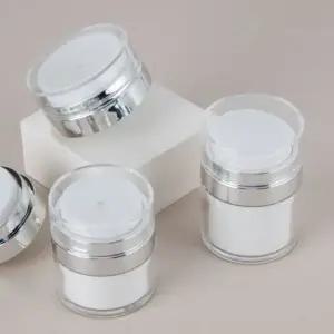 고품질 ksr 에어리스 펌프 진공 푸쉬 공병 용기 50ml (WFJ850Q)