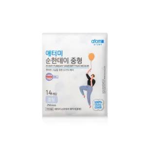 애터미 순한데이 생리대 중형 (14매*3팩)