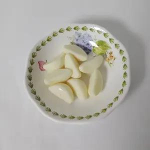 깐마늘 마늘조각모형-5P 음식소품 인조 야채 채소 진열 미니어쳐