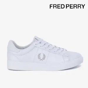 [프레드페리](강남점)[뉴 스펜서 레더] FRED PERRY 남녀 공용 스니커즈 SFPU2314334-200