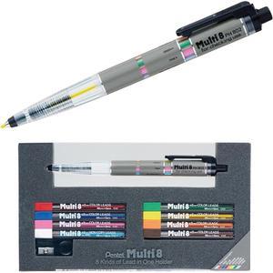 펜텔 PENTEL 색연필 8컬러 PH802ST 잉 펜 멀티