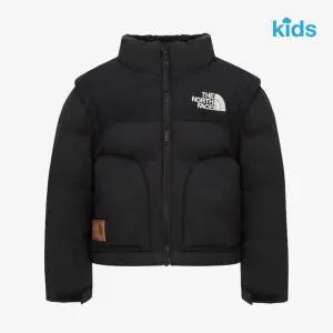 [노스페이스] 키즈 펠리온 디태쳐블 자켓 BLACK NJ3NR57S