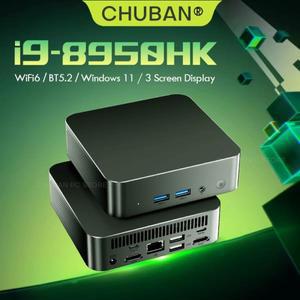 윈도우 11 프로 미니 PC 코어 i9 8950HK 휴대용 데스크탑 PC 게이머 16GB DDR4 1TB SSD WIFI 6 BT5.2 오피