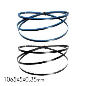 PROXXON-1065mm 띠톱 블레이드 1065x5x0.35mm 목공 도구 액세서리 PROXXON 밴드 톱 MBS240E TPI 14 24 2 개