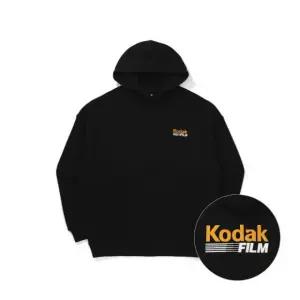 후드티 UQS K5323EHD81BLK 에버루프 빅로고 후드티셔츠 BLACK