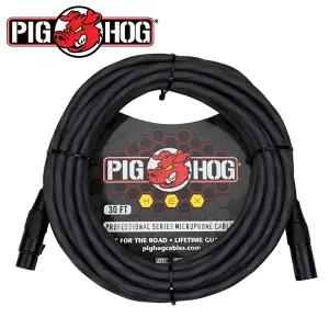 PIG HOG 마이크 케이블 HEX Mic Cable Grey 9M (PHMH30GR)