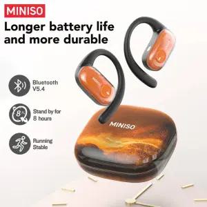 수영이어폰 Quicksand MINISO MS185 무선 헤드폰 Luminous OWS 스포츠 블루투스 이어폰마이크 8 긴