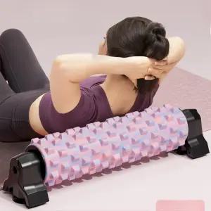 BUPA eva폼롤러 벽걸이 흡착 마사지 근육이완 요가 마사지기구 스트레칭