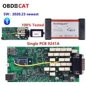 호환  2020.23  keygen multidiag 프로 블루투스 단일 그린 보드 2016.R0 Keygen OBD2 코드 리더 자동 OBD