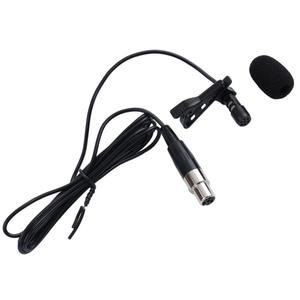 Shure 무선 카디오이드 클립 온 라 발리에 마이크 용 옷깃 4 핀 미니 XLR TA4F 플러그 회의 연설