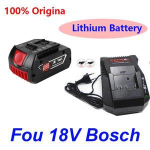 전문 충전식 리튬 배터리 Bosch 18V 6.0Ah BAT609 BAT618 용 고속