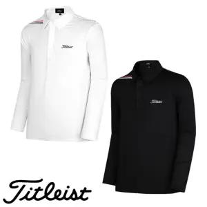 타이틀리스트 뒷사선카라 긴팔 티셔츠 - 봄 가을 신상(남성)(골프)