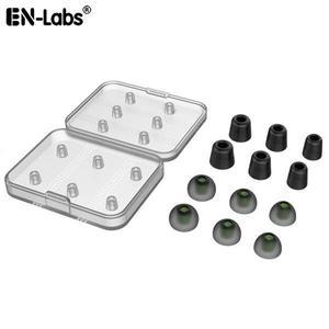 메모리 폼 이어폰 팁 교체 이어버드 팁 엠비언트 소음 차단 게이밍 내부 5mm 5mm-7mm 포함