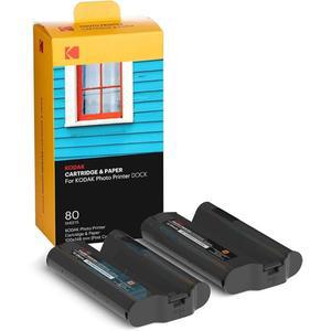 Kodak Dock Plus 포토 프린터 카트리지 PHC-80 페이퍼40
