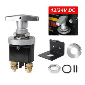 CNSPEED 중장비 12V 배터리 회로 커터 차단기, RV 캠핑카 액세서리용 키홀 포함 킬 스위치