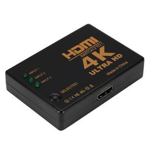 게임카드HDMI 호환 스위치 4K 3 인 1 아웃 풀 1080P 비디오 케이블 분배기, 1x3 허브 어댑터 변환기 TV 박
