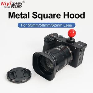카메라 스퀘어 렌즈 후드 섀도우 62mm 58mm 필터 크기 범용 SONY호환호환 NIKON 호환 호환 캐논호환 pentax