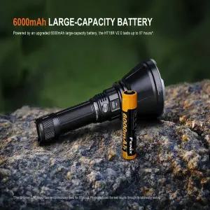 생활용품 조명 Fenix HT18R V2.0 3700 루멘 야외용 고성능 충전식 고용량 장시간 사용 가능한 손전등