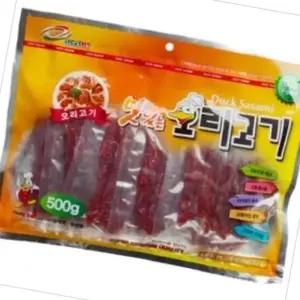 고품질 오리 슬라이스 간식 500g 반려견 영양 보충 스틱형 (WFK7LPY)