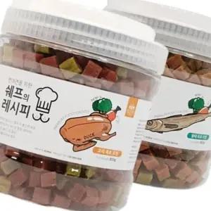 고품질 애완견 간식 오리 황태 2종 반려견 스낵 (WFK7DMW)