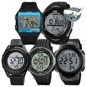 [콩심팥심]야외 스포츠 남자 디지털 시계 군인 조깅