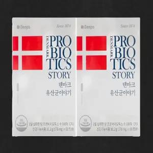 덴프스 덴마크 유산균 이야기 170mg x 60캡슐 x 2개 / pl