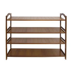 신발수납장 최고급우드(중4단) 다용도정리대 현관신발장 틈새수납장