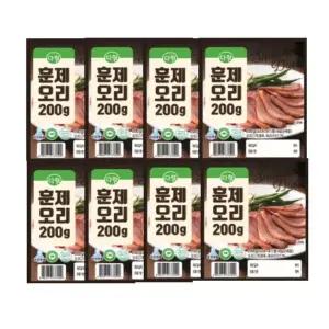 [다향] 훈제오리 200g 8팩