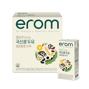 이롬 황성주 국산콩 두유 검은콩 17곡 190ml 72팩