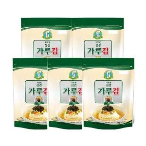 [성경김본사] 지도표성경김 재래식 가루김 70gx5봉