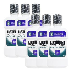 리스테린 헬씨브라이트 750ml 6개