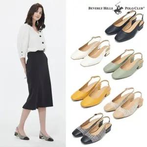 비버리힐스 폴로클럽 여성 트위드믹스 도나 슬링백