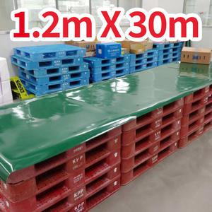 녹색유광 - 뒷면엠보 (1.2m x 30m) 녹색 복도 선반 창고 바닥 앵글 바닥재 장판