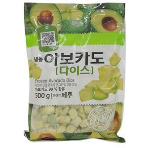 냉동 과일 재호식품 아보카도 다이스 500G