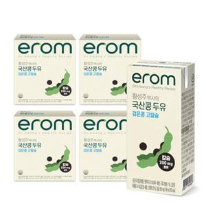 이롬 황성주 국산콩 두유 검은콩 고칼슘 190ml 64개