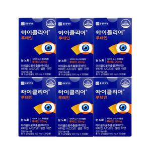 종근당건강 아이클리어 루테인 30캡슐 x 6개