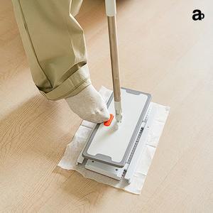 정전기포 물걸레포 집게형 걸레끼우는 밀대 걸레 긴밀대