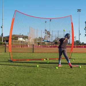 초대형 야구 네트 소프트볼 피칭 6m 거치대 휴대용
