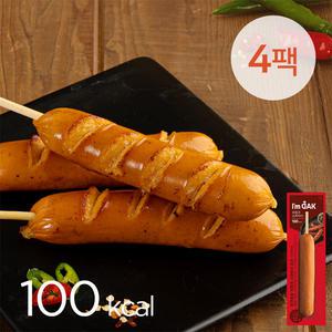 [아임닭] 닭가슴살 프랑크 스파이시 꼬치 70g 4팩