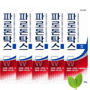 [부광약품] 파로돈탁스 쿨링민트 치약 100Gx5개 잇몸치약