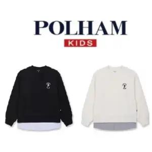 [폴햄키즈](마산점)공용) 더블니트 셔츠 레이어드 맨투맨 PKF1TR3050